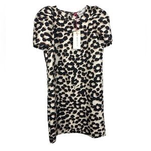 See By Chloe Silk Printed Balloon Sleeve Dress
